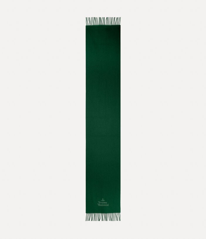 Vivienne Westwood EMBROIDERED LOGO SCARF